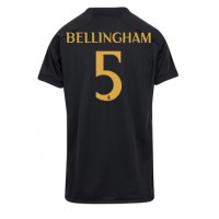 Real Madrid Jude Bellingham #5 Tretí Ženy futbalový dres 2023-24 Krátky Rukáv